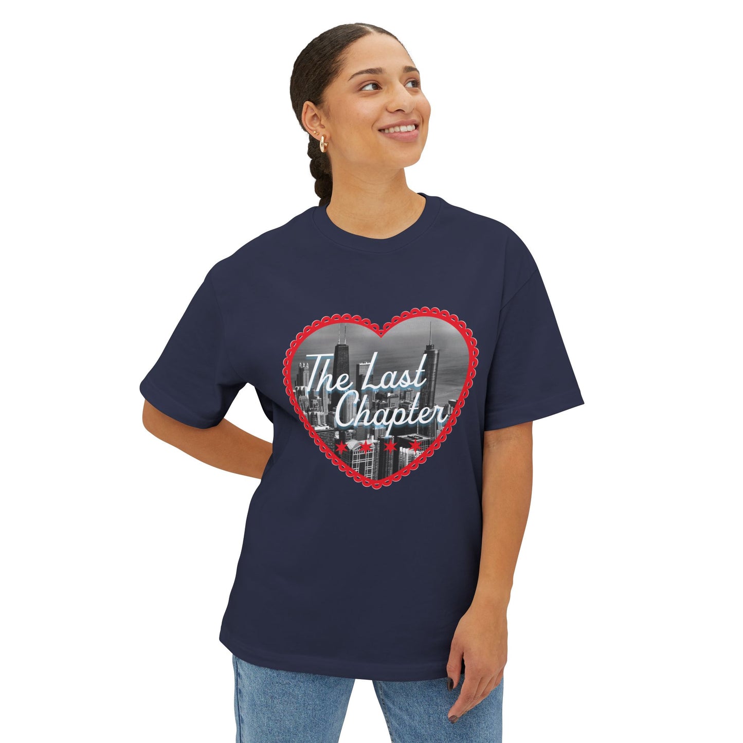 The Last Chapter Heart Boxy Tee