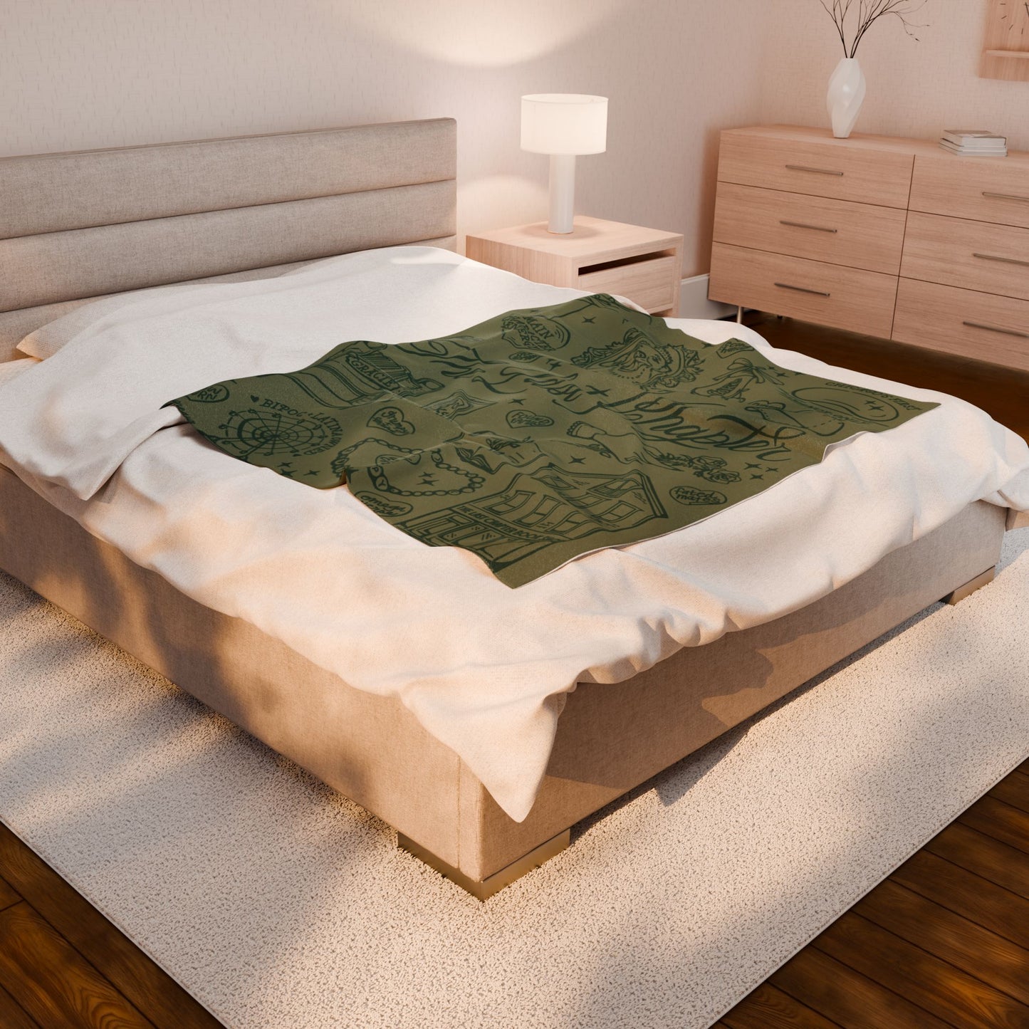 The Last Chapter Velveteen Plush Blanket