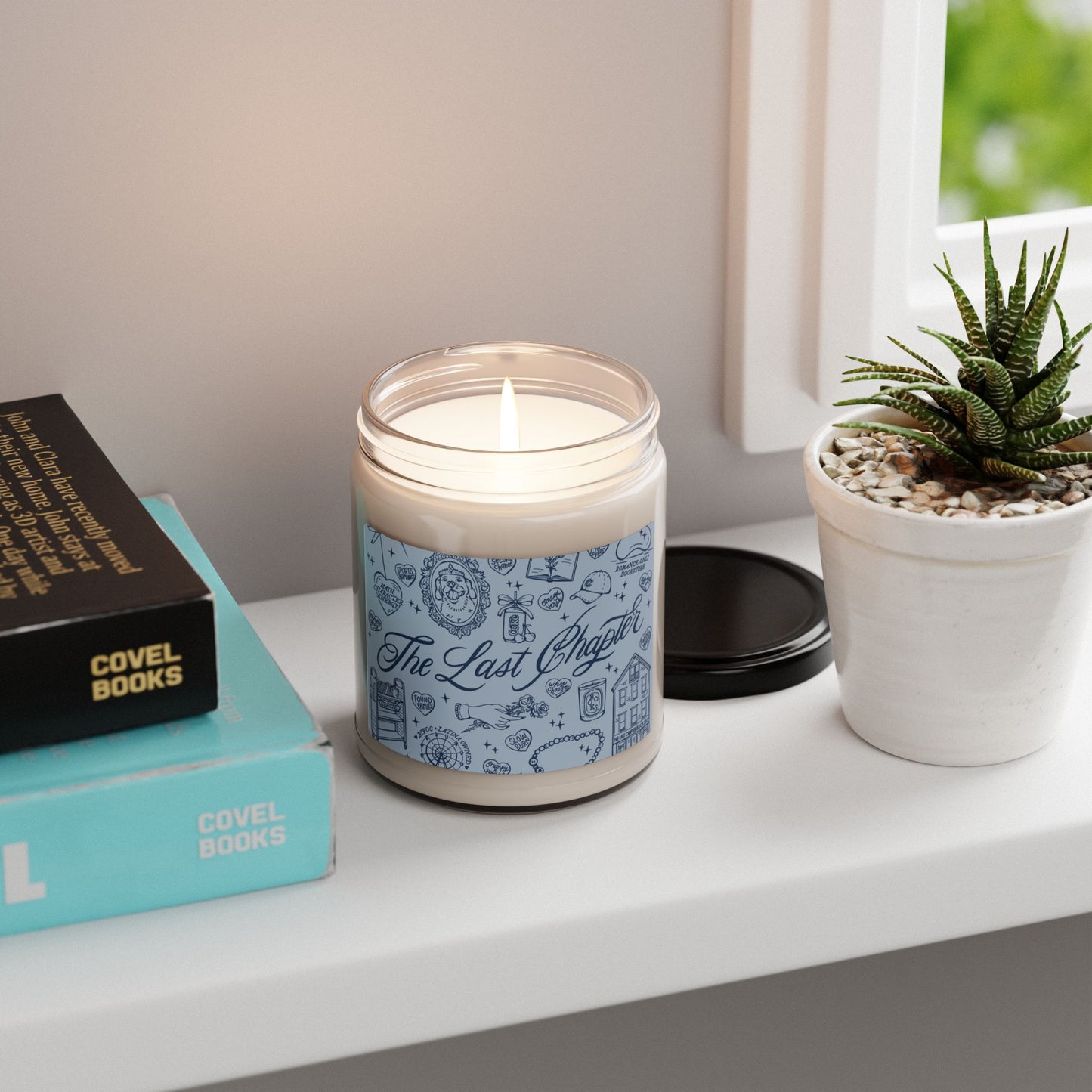 Scented Candle — "The Last Chapter" Soy Jar (9oz)