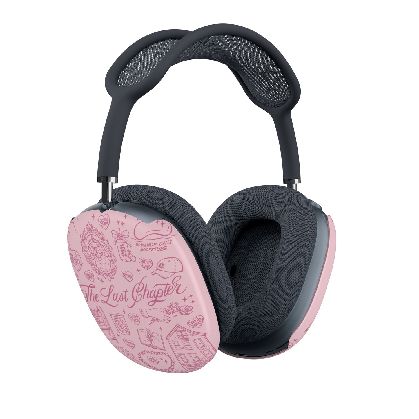 The Last Chapter Pink AirPods Max Shell Case