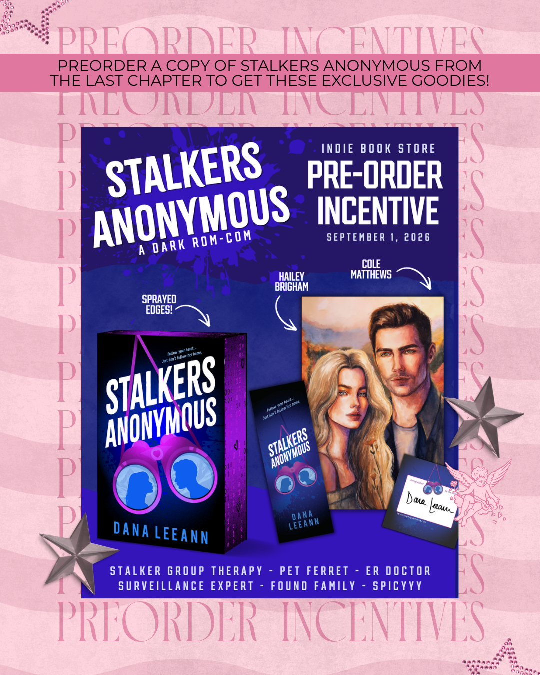 Stalkers Anonymous Preorder Campaign