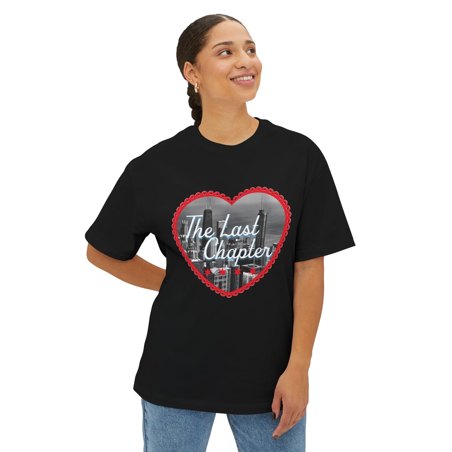 The Last Chapter Heart Boxy Tee