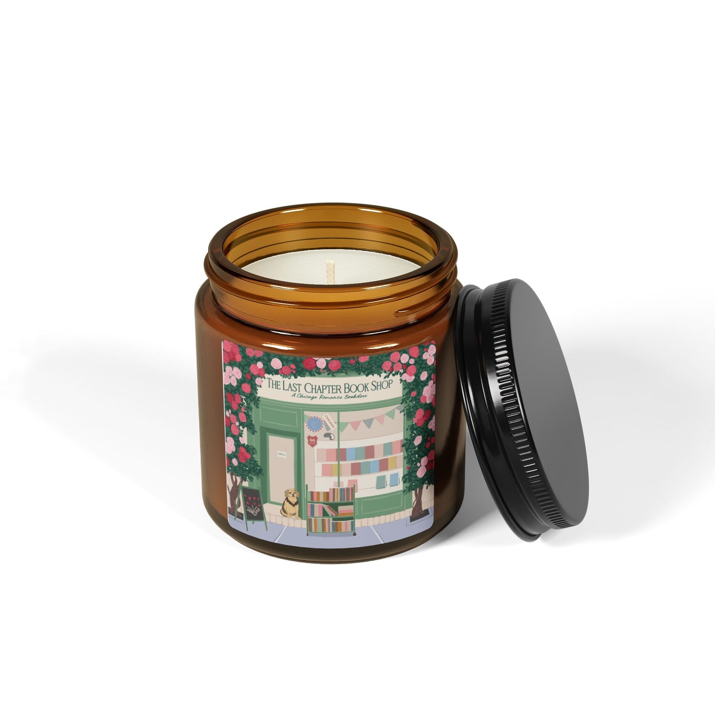 The Last Chapter Art Print Candle