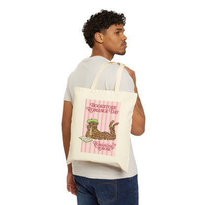 Romancing Roscoe Canvas Tote Bag