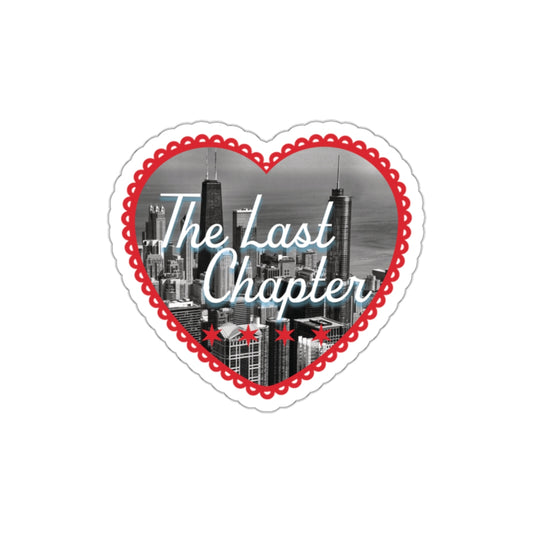 The Last Chapter Chicago Skyline Sticker