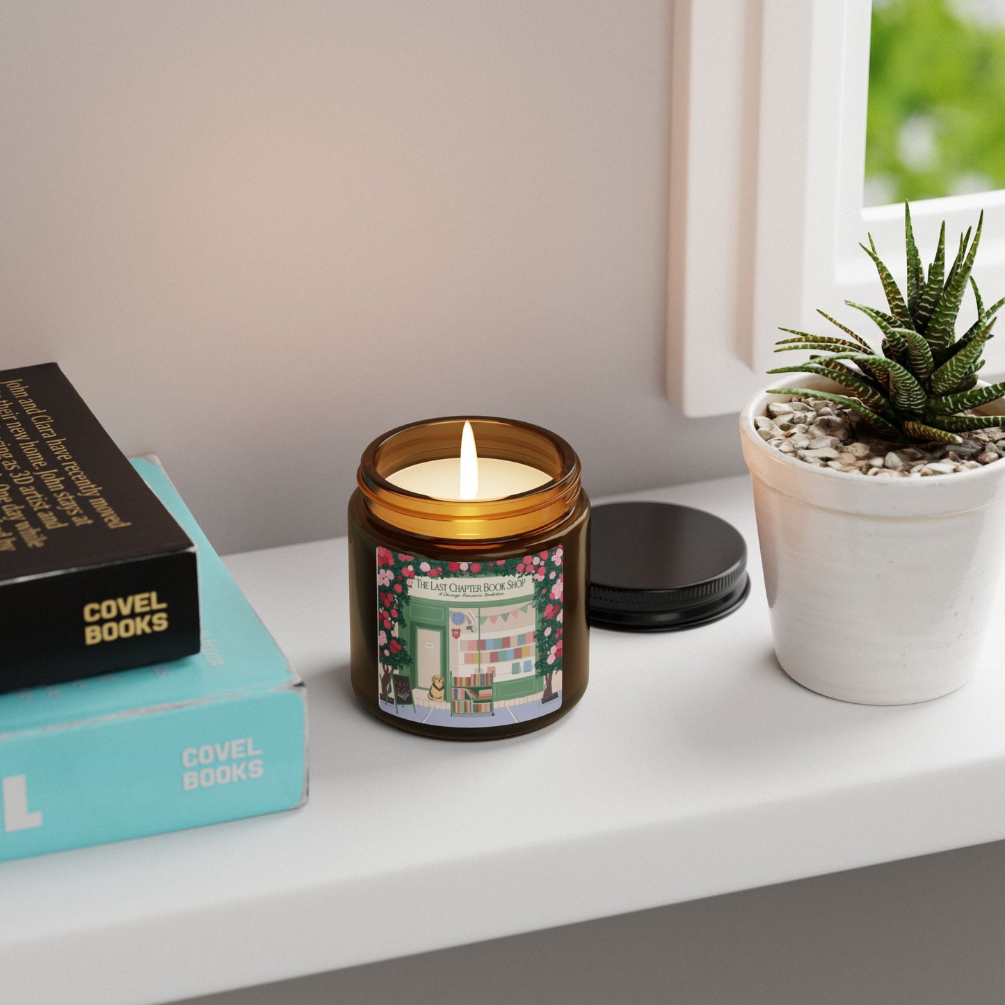 The Last Chapter Art Print Candle