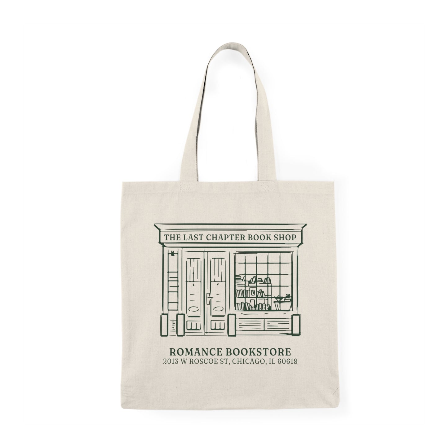 Romance Bookstore Tote Bag