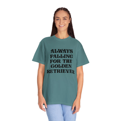 Falling for the Golden Retriever Tee