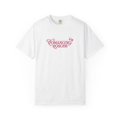 Romancing Roscoe T-shirt-White