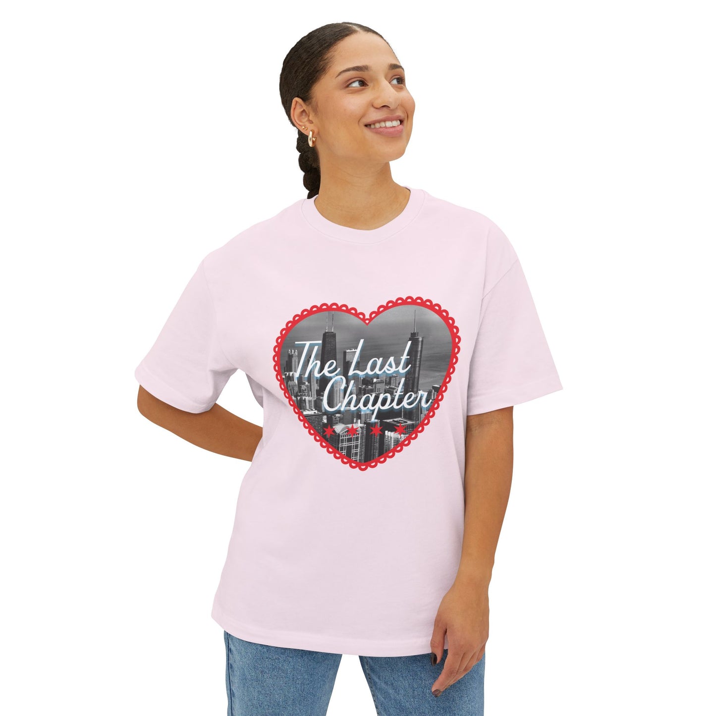 The Last Chapter Heart Boxy Tee