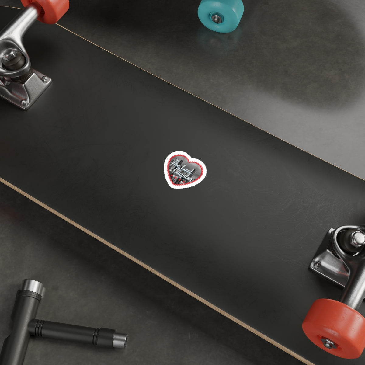 The Last Chapter Chicago Skyline Sticker