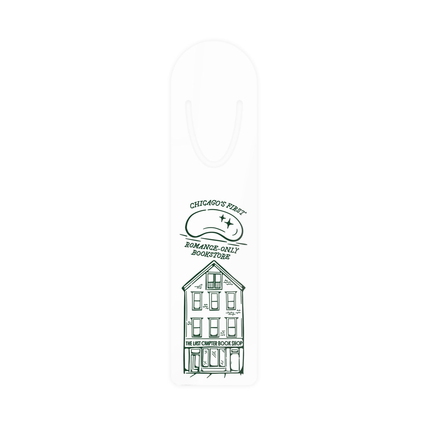 Aluminum Bookstore Bookmark