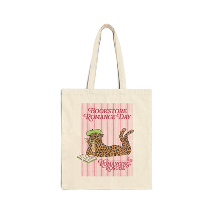 Romancing Roscoe Canvas Tote Bag