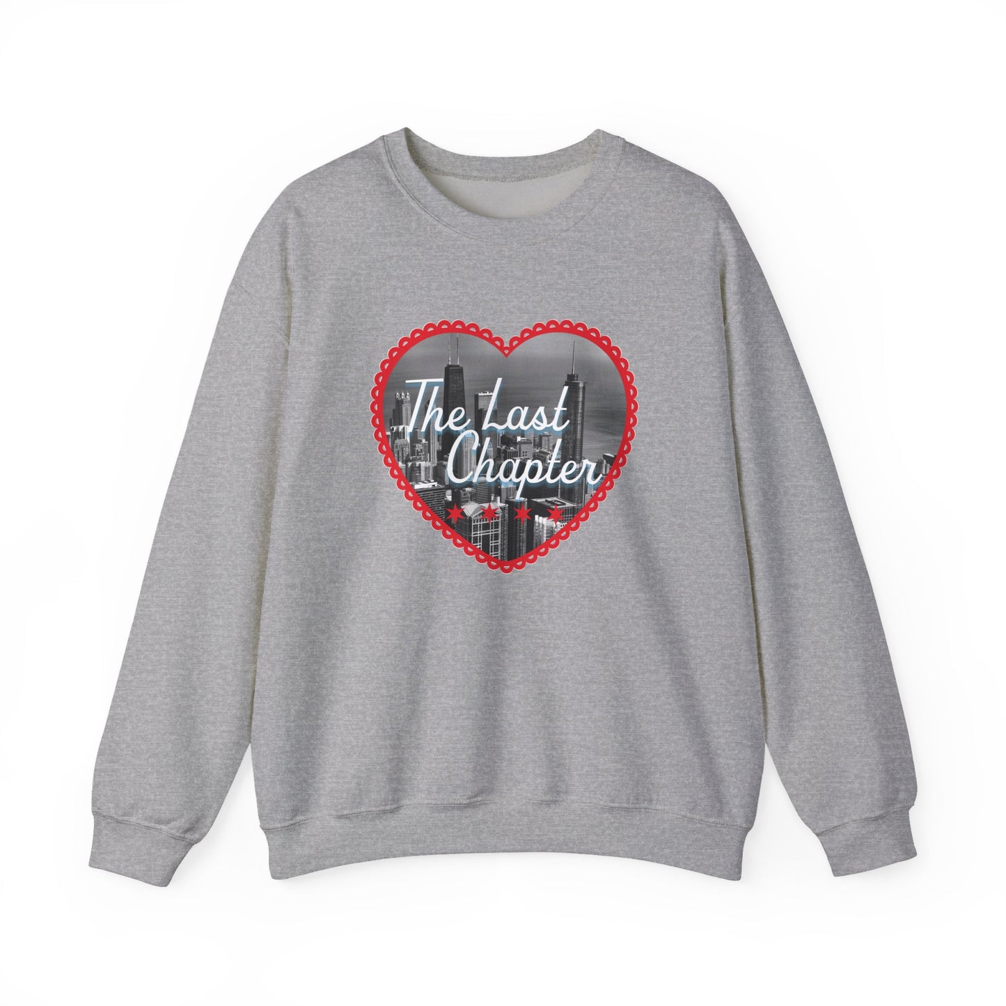 The Last Chapter Heart Crewneck
