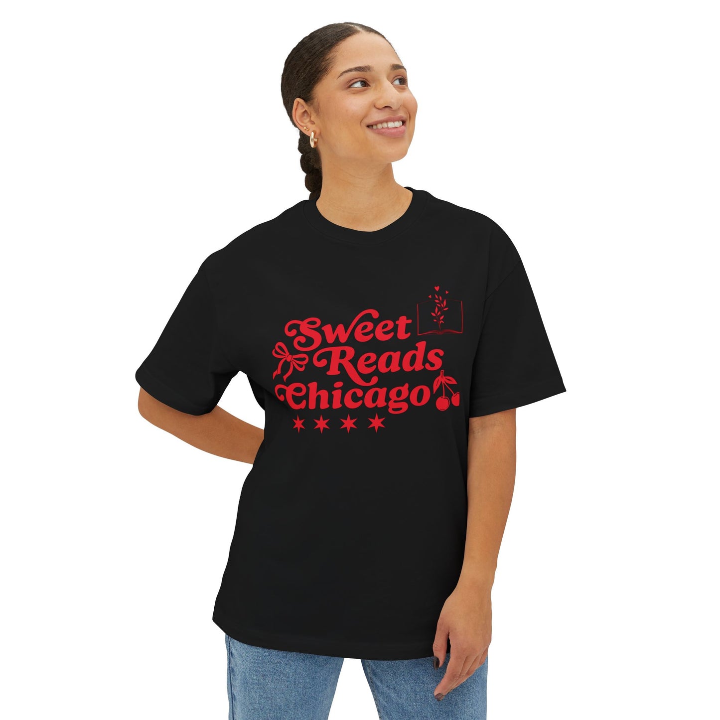 Sweet Reads Chicago Boxy Tee