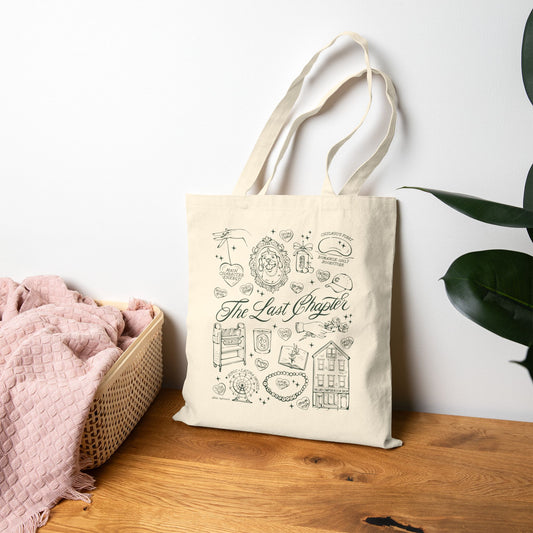 Green Mural Tote Bag