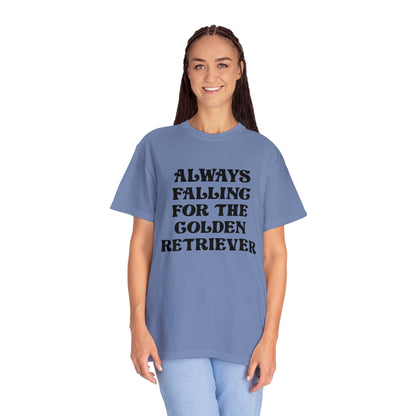 Falling for the Golden Retriever Tee