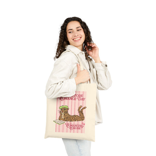 Romancing Roscoe Canvas Tote Bag