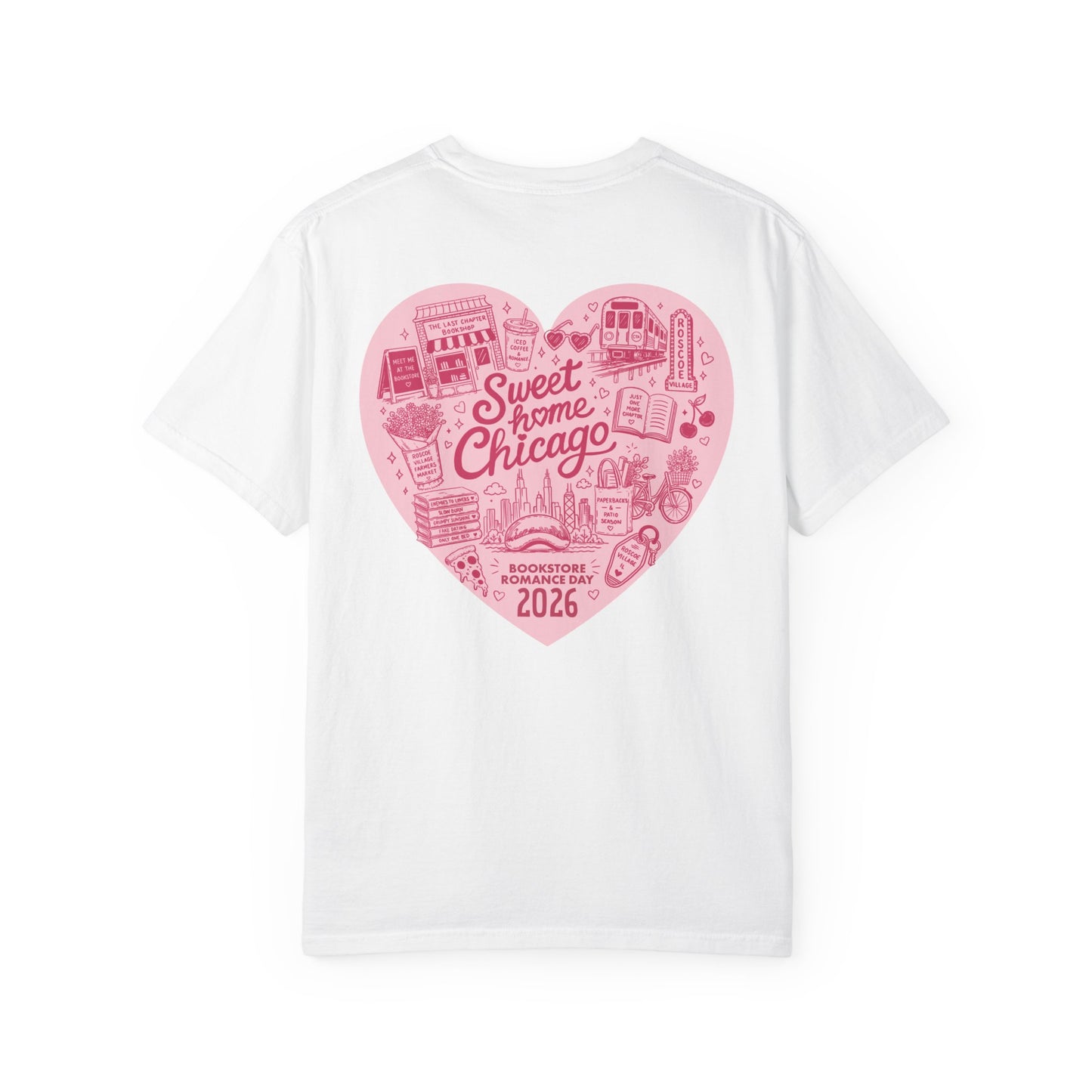 Romancing Roscoe T-shirt-White
