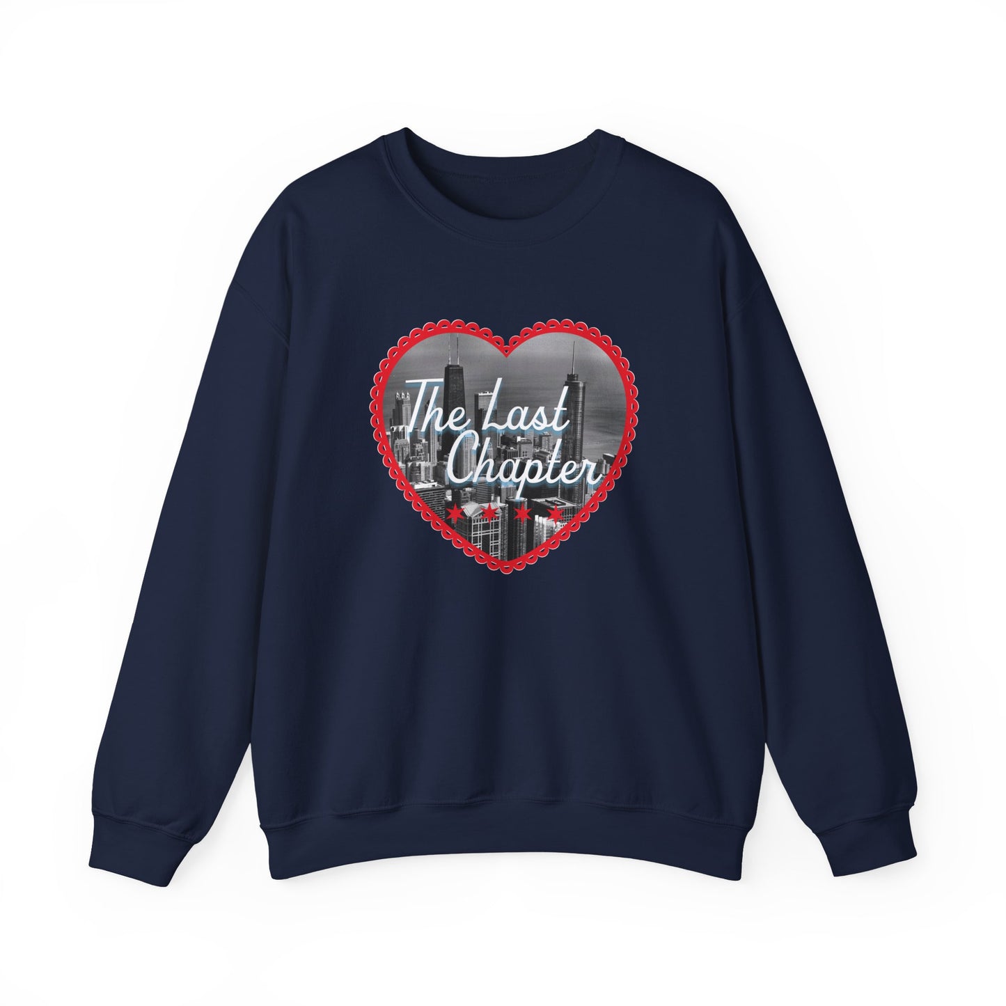 The Last Chapter Heart Crewneck