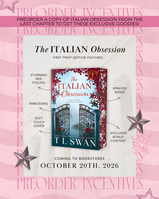 Italian Obsession Preorder Campaign