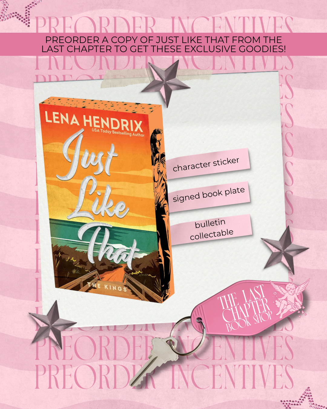 Just Like That Preorder Campaign