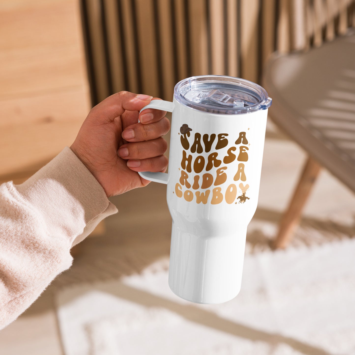 Cowboy Travel Mug